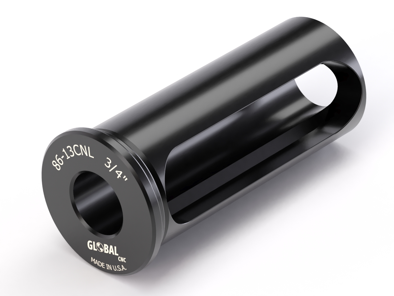 Picture of CNC 86-13CNL 1/2" Global CNC Bushing Type Cnl Outside Dia 1-1/2" Inside Dia 1/2" Length Under Head 3-3/4